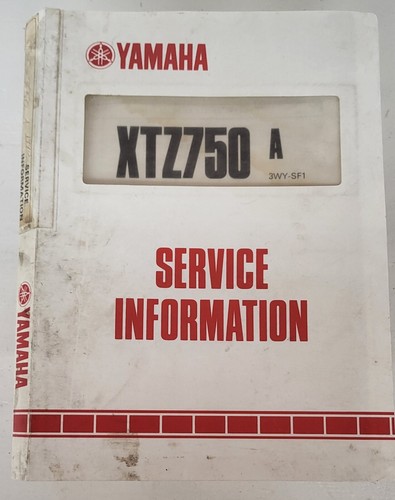 Yamaha xtz750 information - yamaha,