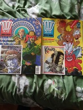 2000AD Prog 700 & 701 With ScanCards 1990
