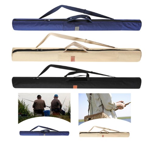 Canvas fishing rod bag - fishing,