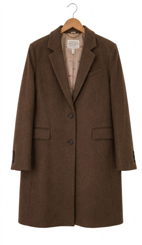 Joules tweed coat - 🤎, uk