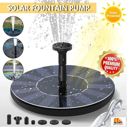 Solar powered floating pump - floating,