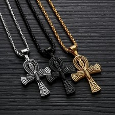 Antique Ankh Cross Pendant