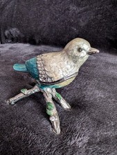Jeweled bird trinket - bird, box