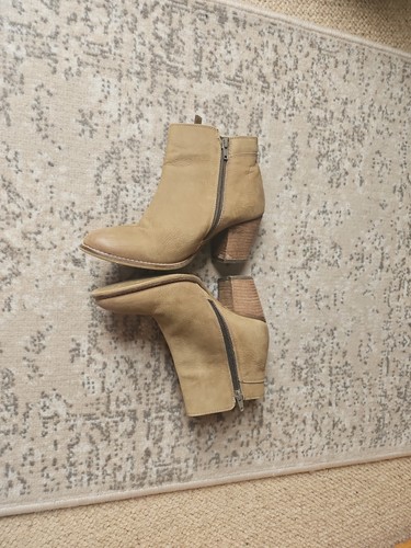 Dune natural tan leather - natural/tan, boots