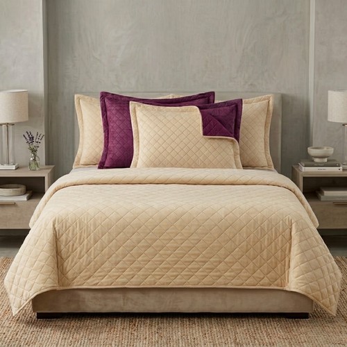 Reversible quilted pillow - reversible,