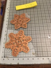 Spellbinders 2 snowflakes die set ref6685a   **SALE**