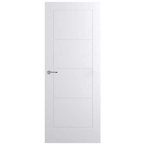 Exeter white moulded fully - white,