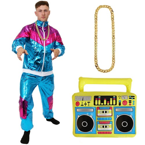Shell suit costume chav - shell, 80's