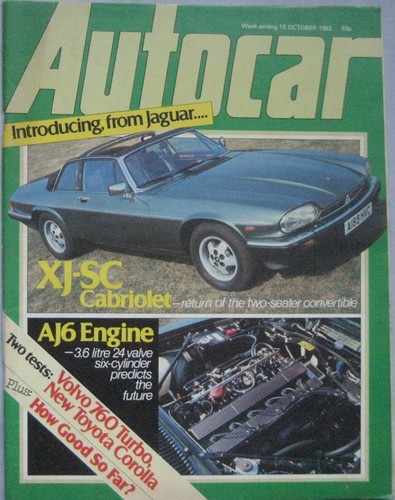 Autocar magazine october - autocar, 15