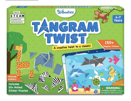 Skillmatics tangram puzzles - tangram,