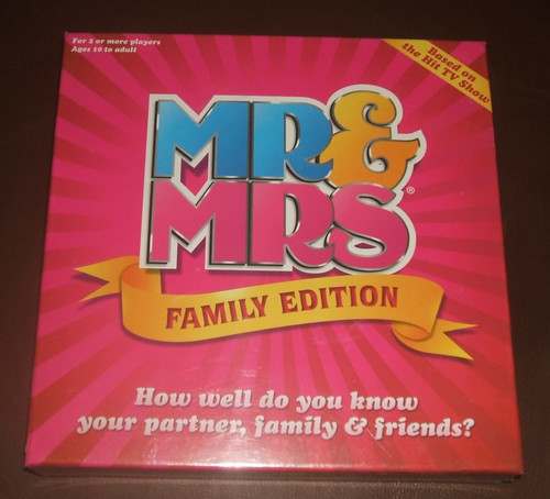 Mrs family edition game - &,