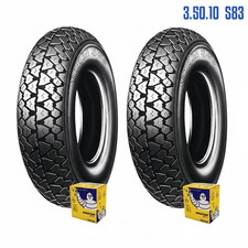 2 tires 3.50-10 59J Michelin