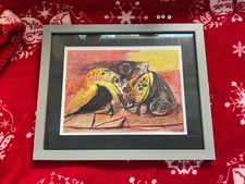 Framed Art Print , Rare , 1943