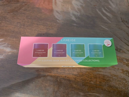 4pcs laneige lip - sleeping, mask