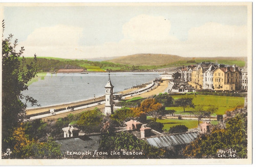 Postcard exmouth viewed - ,