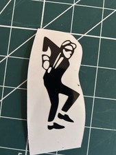 Ska Man Dancing Sticker Decal