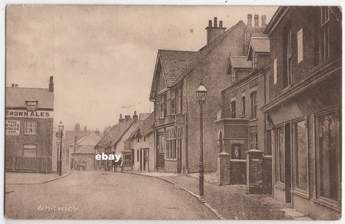 Old printed postcard - printed,