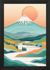 Mountain Flat Paper Craft