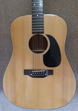Takemine 12 String Acoustic Guitar Dated 1991. Model No. F385. Canadian Case .