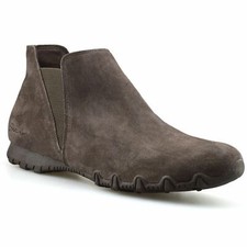 Womens Skechers Leather Wide