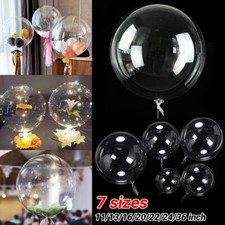 10PCS Clear Round Giant Jumbo