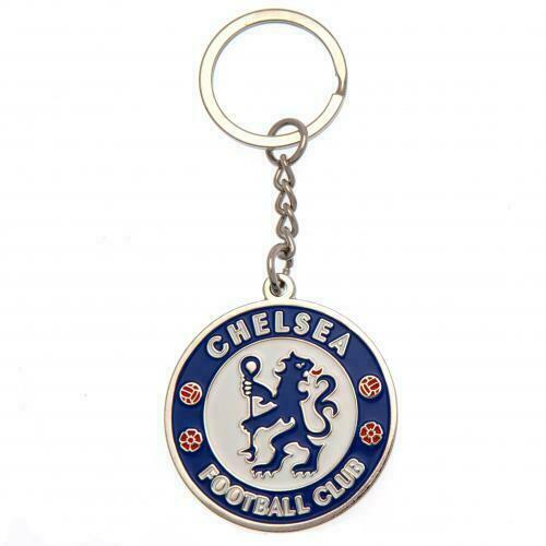 Chelsea crest keyring - fc,