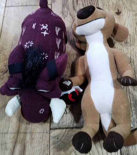 Plush timon and pumbaa toys - timon,