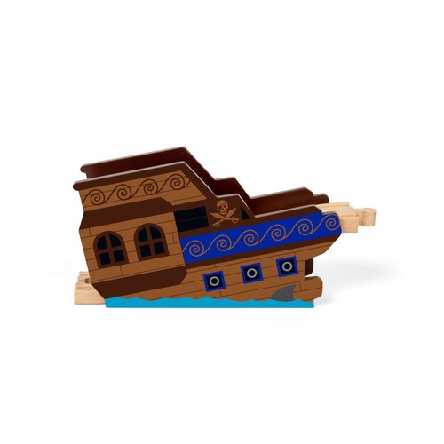 Bigjigs rail shipwreck pirate - bigjigs,
