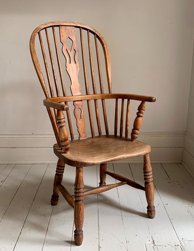 Antique victorian ash elm - victorian, &