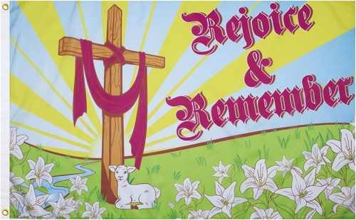Flag easter rejoice and - az,