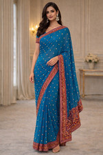 (75) Beautiful Indian chiffon