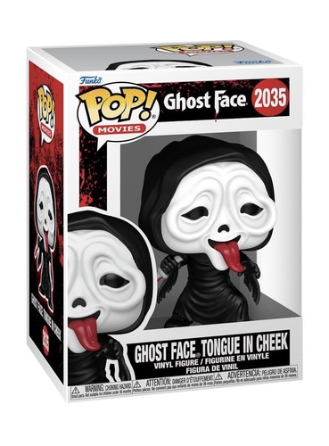 Ghost face tongue cheek - ghost,