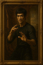 Bruce Lee Poster – Retro