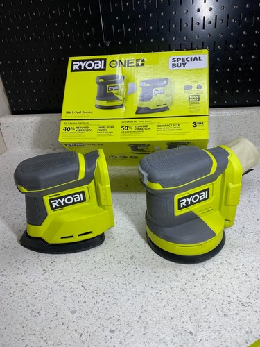 Ryobi 18v tool combo sanders - 18v, 2-tool