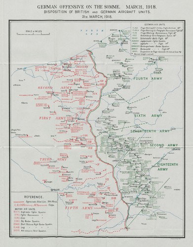 Ww1 german somme offensive - somme,
