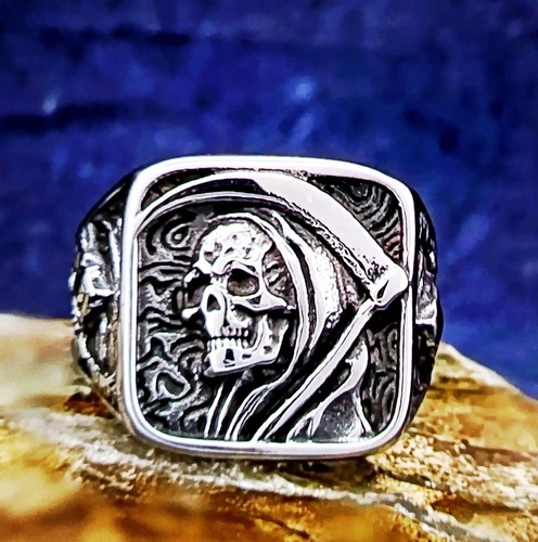 Stainless steel men - stainless, ring