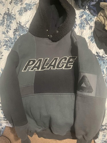 Palace fleeced hoodie - fleeced,