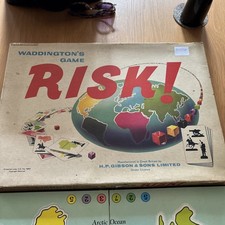 Vintage risk board game - vintage,
