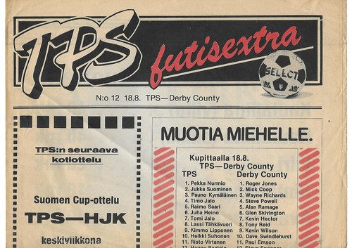 Tps derby county august - derby,