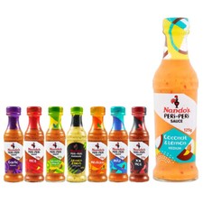 Nando's Peri-peri Sauce Hot Medium Garlic XX Hot Marinade Chicken Lemon & Herb 