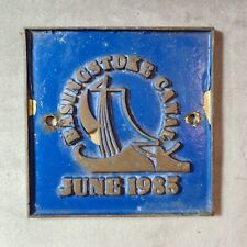 Original Brass Narrowboat or