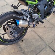 Kawasaki Ninja 125 Z125 Slip On Blue Tip Exhaust System Link Pipe 2018-2024