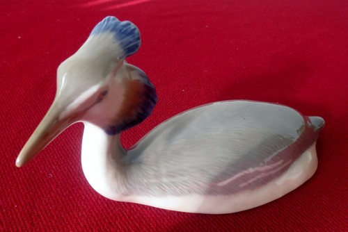 Vintage royal copenhagen grebe - vintage,