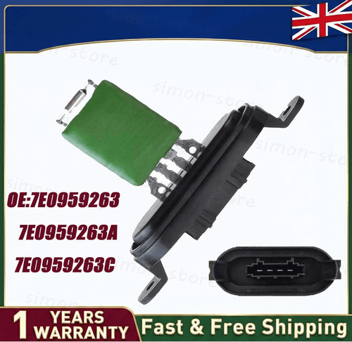 Heater blower resistor for - for, vw