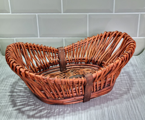 Wicker rattan fruit basket - wicker,