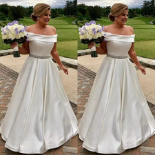 Elegant Satin Wedding Dresses