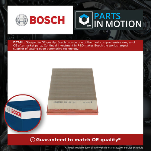 Air filter fits - land, rover