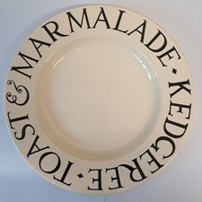 Emma Bridgewater Plate Toast & Marmalade Design (22cm Wide)