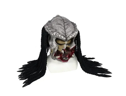 Halloween predator face mask - predator,