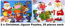 2 x Christmas Jigsaw puzzles